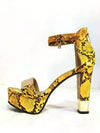 Platform Thick Heels Suede Sandals - http://chicboutique.com.au