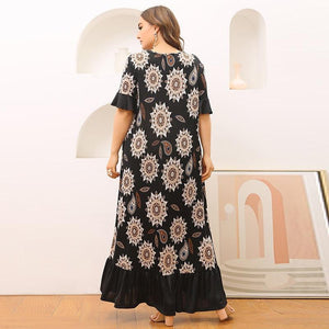 Plus Size Bohemian Elegant Dress - http://chicboutique.com.au