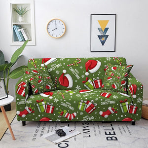Christmas Prints Elastic Sectional Sofa Cover - http://chicboutique.com.au