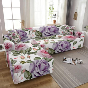 Vintage Flower Print Elastic Sofa Cover - http://chicboutique.com.au