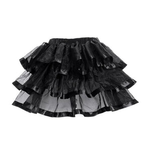 Mesh & Lace with Bow decoration Multilayer Mini tutu Skirts and Bustier to match - http://chicboutique.com.au