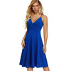 Elegant Solid Color Swing Dress - http://chicboutique.com.au