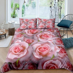 Colourful Rose Bedding Set Duvet Cover - http://chicboutique.com.au