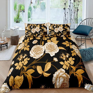 Colourful Rose Bedding Set Duvet Cover - http://chicboutique.com.au