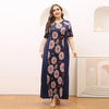 Plus Size Short Sleeve Maxi Dress - http://chicboutique.com.au