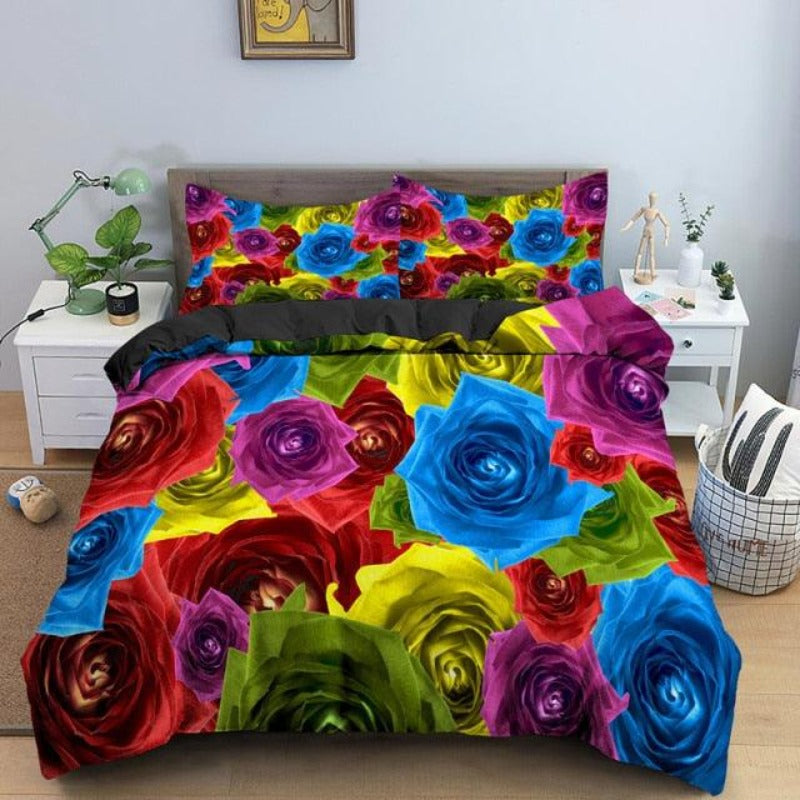 Luxury Abstract Colourful Duvet Cover Bedding Sets - http://chicboutique.com.au
