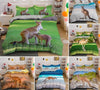 Kangaroo Print Quilt Cover Bedding Set 6 Assorted Prints - http://chicboutique.com.au