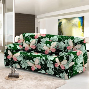 Butterfly Print Sectional Couch Covers - http://chicboutique.com.au