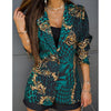 Assorted Prints Elegant Long Sleeve Blazer - http://chicboutique.com.au