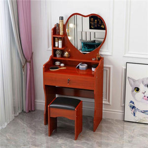 Assorted Styles and Colours Mirrored Dressing/ Vanity Table with Drawers - http://chicboutique.com.au