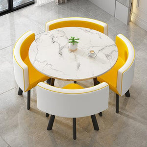 Modern 5 Piece Assorted Colours and Styles Dining Table - http://chicboutique.com.au