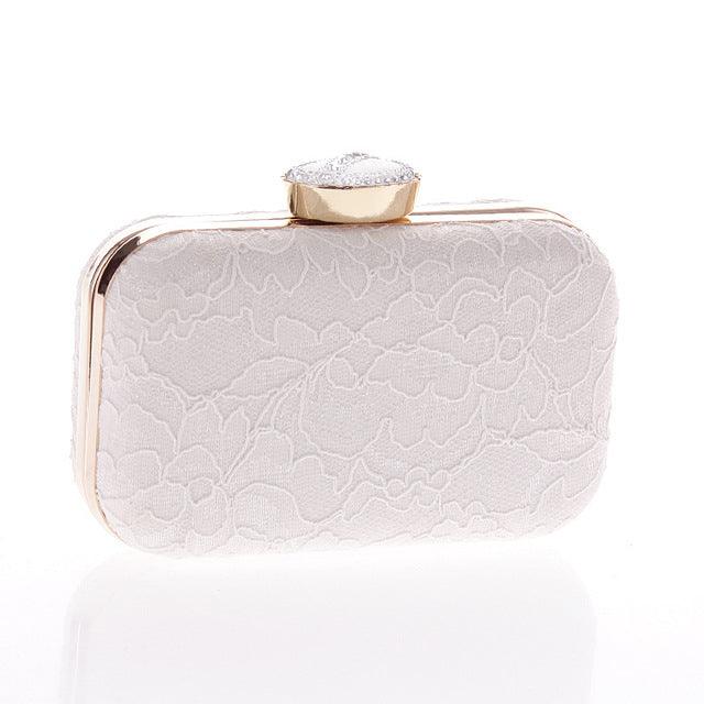 Beautiful Lace Design Clutch | http://chicboutique.com.au